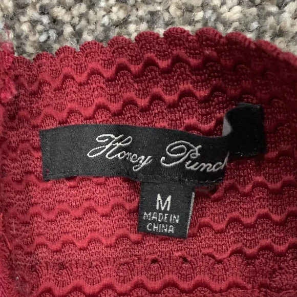 Skirt - Burgundy - Picture 4 of 8